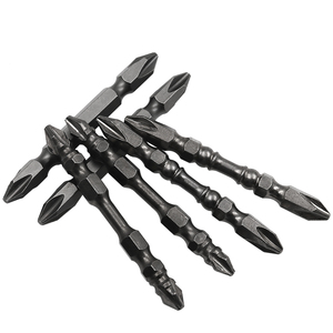 65mm đôi đầu Phillips từ <span class=keywords><strong>screwdriver</strong></span> bit chống trượt công cụ điện S2 PH2 1/4 "Hex Shank điện Vít Điều khiển bit - Product Image 6