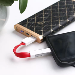 Logotipo personalizado <span class=keywords><strong>Mini</strong></span> cargador de llavero 3 en 1 Cable de carga de teléfono Multi 3 en 1 Cable de cargador Llavero Cable de carga <span class=keywords><strong>USB</strong></span> magnético - Product Image 3