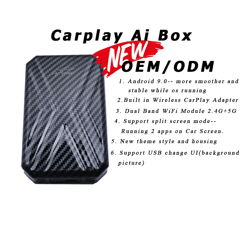 Auto Multimedia Box CP600P 4 + 32G Ondersteuning Draadloze Carplay Google Play Store Google Map Youtube Push Odm/oem