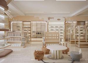 Conception d'intérieur <span class=keywords><strong>de</strong></span> <span class=keywords><strong>boutique</strong></span> pour bébés sur mesure, étagères <span class=keywords><strong>de</strong></span> vente au détail modernes et <span class=keywords><strong>comptoir</strong></span> <span class=keywords><strong>de</strong></span> caisse pour magasin <span class=keywords><strong>de</strong></span> produits pour bébés, solution clé en main - Product Image 4