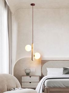 <span class=keywords><strong>Lampadario</strong></span> Moderno Creativo in Vetro Smerigliato con Sfere di Cristallo e Striscia Luminosa per Soggiorno e Camera da Letto, Include Installazione Professionale - Product Image 5