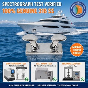 Bitta a doppio corno in acciaio inox 316 <span class=keywords><strong>per</strong></span> corda marina, 200mm, <span class=keywords><strong>per</strong></span> ormeggio, <span class=keywords><strong>per</strong></span> navi, yacht, kayak, gommoni, accessori nautici, rimorchi e camion - Product Image 3