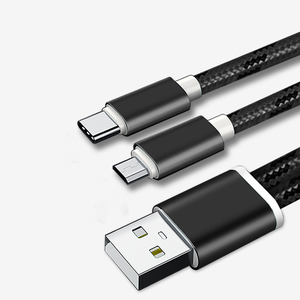 Đối với Apple đầy màu sắc nylon bện 2-in-1 <span class=keywords><strong>USB</strong></span> multi-sạc Cáp Keychain sạc điện thoại cho IOS & Tai nghe tương thích cho samsung - Product Image 5