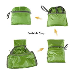 Sac à dos en nylon imperméable de haute qualité, logo personnalisé, ultra-léger, pliable, sac à dos de sport et de fitness - Product Image 4