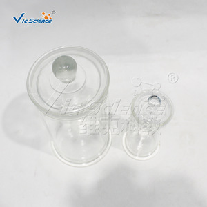 Frascos de vidrio transparente de borosilicato alto, frascos de muestra engrosados y sellados, frascos para muestras de patología de laboratorio - Product Image 2