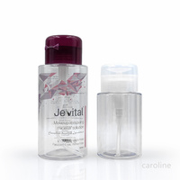 Bouteilles à presser en plastique PET de 100 ml pour pompe à Toner et huile de maquillage, bouteilles à bouchon rabattable pour Lotion cosmétique, liquide démaquillant pour le visage