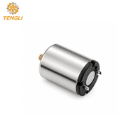 Moteur CC sans balais à double arbre Tenli 1215, 12 mm, 3-24 V, à aimant permanent pour caméra industrielle, cardan, module de drone
