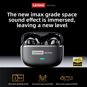 Auricolari <span class=keywords><strong>wireless</strong></span> Lenovo LE208 Tws, impermeabili, <span class=keywords><strong>Bluetooth</strong></span> 6.0, per sport e gaming, con cancellazione del rumore, bassi potenti e batteria a lunga durata - Product Image 5