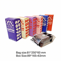 Sachets refermables laminés de 340g pour café et produits comestibles, imprimés en héliogravure, personnalisés, avec soufflet latéral, résistants à l'humidité et anti-fuite, avec valve