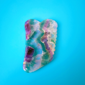 Grattoir de Fluorite naturelle, outil chinois <span class=keywords><strong>Gua</strong></span> <span class=keywords><strong>Sha</strong></span> pour le Massage du visage et du <span class=keywords><strong>dos</strong></span>, livraison gratuite - Product Image 2