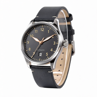 Maßgefertigte Luxus-Taucheruhr für Herren Edelstahlgehäuse Saphirglas Mechanisches Uhrwerk 3BAR Wasserdicht Chronograph Mondphase