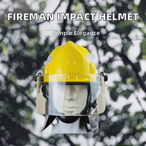 충격 방지 및 내열성 기능이 있는 고급 소방 헬멧 안전을 위한 전문 소방 헬멧 - Product Image 4