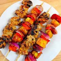 Bâtonnets de barbecue en bambou biodégradable de qualité alimentaire, antiadhésifs, à long manche, pour grillades au charbon de bois, écologiques, en vrac
