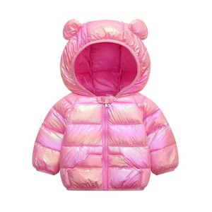 Vestes d'hiver en duvet sur mesure pour enfants, vestes en duvet légères pour garçons et filles, vestes en duvet chaudes en coton pour enfants - Product Image 3