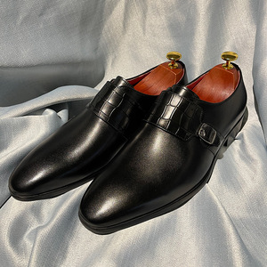 รองเท้าหนังผู้ชายใส่สบายสไตล์ธุรกิจลำลอง - Product Image 5