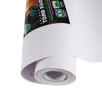 Tome éco-solvant feuille imprimable affiche PVC polmerico clair brillant mat numérique jet d'encre vinyle vinyle auto-adhésif