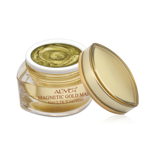 Mascarilla de barro facial hidratante de limpieza profunda de poros de alta calidad Mascarilla facial coreana <span class=keywords><strong>con</strong></span> imán de oro mineral - Product Image 4