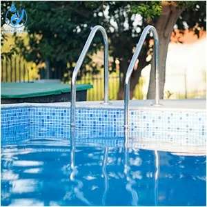 Échelle de sécurité en acier inoxydable <span class=keywords><strong>pour</strong></span> <span class=keywords><strong>piscine</strong></span> <span class=keywords><strong>intérieure</strong></span> à bon prix Échelle métallique antidérapante à 2 3 4 5 marches <span class=keywords><strong>pour</strong></span> piscines <span class=keywords><strong>hors</strong></span> <span class=keywords><strong>sol</strong></span> - Product Image 4