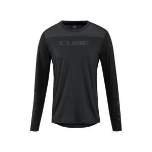 Camiseta de Ciclismo Cube Vertex Pro MtB Crew Negra Talla L - Product Image 1