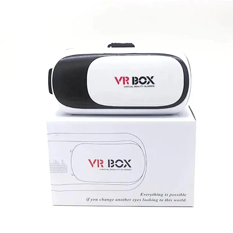 Có thể gập lại 3D VR kính cho điện thoại VR kính điều khiển trò chơi thực tế ảo Box cho Movie Video kính VR