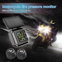 Moniteur de pression des pneus numérique Lancol M-04, alimentation double moteur et solaire USB, capteur externe universel TPMS