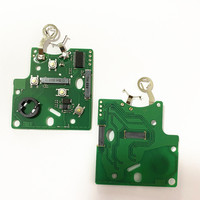 Carte Clé Télécommande de Voiture Intelligente à 4 Boutons 433 MHz Puce PCF7952 Compatible pour Renault Megane III, Laguna III, Koleos, CLIO 2008-2011