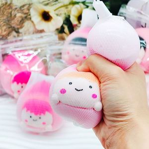 Juguete Antiestrés Clásico de Melocotón de TPR, Blandito y Aprietable, Hecho de Harina, Regalo para Todas las Edades, Fácil para Mejorar el Estado de Ánimo - Product Image 1