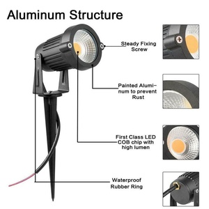 Al Aire Libre impermeable patio trasero paisaje pico luz 3W COB LED al aire libre foco IP65 jardín <span class=keywords><strong>focos</strong></span> - Product Image 3