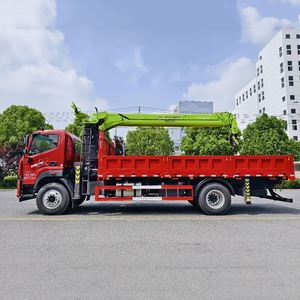 Camion grue Foton 4*2, flèche Zoomlion 8 tonnes à 5 sections, Yuchai 220HP, levage et transport pour travaux d'ingénierie - Product Image 4