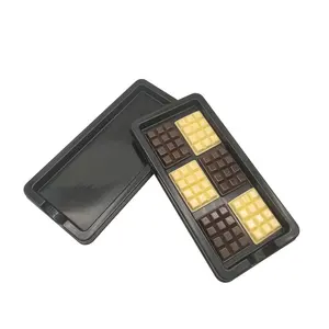 Paper Tray Blister Tray Insert Packaging Paper Box Insert Packaging Black Blister Chocolate Bar Tray