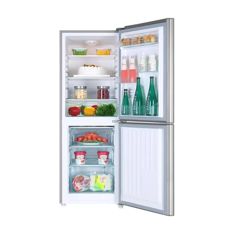 売れ筋両開きスマート冷蔵庫直立冷蔵庫140リットル家庭用冷蔵庫アメリカ製冷蔵庫