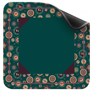 Alfombrilla de Mahjong Plegable de Goma <span class=keywords><strong>Lorelei</strong></span> en Tubo, Impermeable, Duradera, Transpirable, Portátil, Diseño Moderno para 4 Jugadores, Venta al Por Mayor - Product Image 2