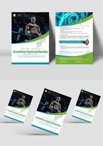 โบรชัวร์กระดาษพิมพ์สองขนาด A5 A6 A4ใบปลิวบริการออกแบบได้ตามต้องการสำหรับธุรกิจยิมและกีฬา - Product Image 2