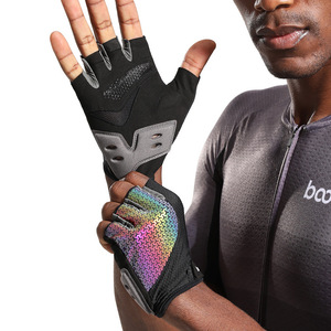 Boton Cycling Gloves <b>Half</b> Finger Breathable Non <b>Slip</b> Outdoor Riding Gloves Unisex Adult Size M L XL - Product Image 1