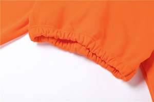 Nuovi pantaloni della tuta e felpa con cappuccio Set Crop felpe con Jogger Set all'ingrosso da donna felpe con cappuccio 2 pezzi - Product Image 6