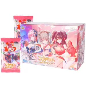 Juguetes de mesa de anime japonés SM para Familia, diosa de Navidad, Story, EVA, tarjeta coleccionable, regalo de cumpleaños para niños, tarjetas de juego para niñas