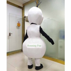 Qiman CE divertido muñeco <span class=keywords><strong>de</strong></span> nieve personaje dibujos animados <span class=keywords><strong>Olaf</strong></span> mascota disfraz certificado CE para la venta - Product Image 3