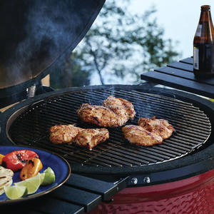 Grille de cuisson simple <span class=keywords><strong>en</strong></span> acier inoxydable MCD: idéale pour améliorer les performances de cuisson sur les barbecues Kamado <span class=keywords><strong>en</strong></span> céramique au charbon de bois - Product Image 6