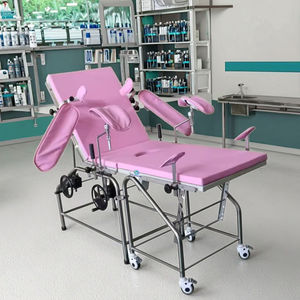 Fabrika toptan fiyat jinekolojik muayene yatak paslanmaz çelik jinekolojik işletim sandalye - Product Image 6