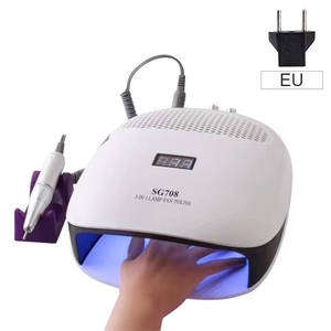 2025 Đa Chức Năng 3 Trong 1 Nail Bụi Collector Điện Nail Khoan Máy 72W UV LED Đèn FJQ-27 - Product Image 2