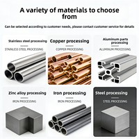 Pièces de quincaillerie en acier inoxydable, usinage CNC sur tour et fraiseuse, composants mécaniques de précision sur mesure, non standardisés