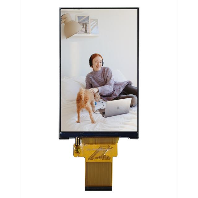 Sunlight Readable Full Viewing 4.3Inch TFT Display 480x80 40 Pin IPS TFT LCD Panel
