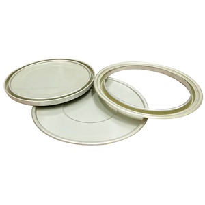108mm 1l פח יכול רכיבים מכסה טבעת ותחתון