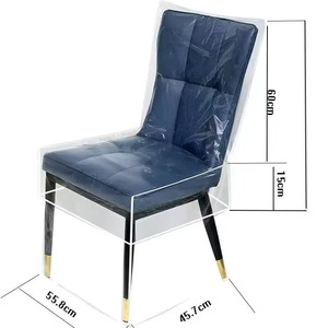 <span class=keywords><strong>Housse</strong></span> <span class=keywords><strong>de</strong></span> <span class=keywords><strong>chaise</strong></span> haute en PVC transparent, <span class=keywords><strong>protection</strong></span> <span class=keywords><strong>de</strong></span> <span class=keywords><strong>chaise</strong></span> en plastique imperméable, <span class=keywords><strong>housse</strong></span> <span class=keywords><strong>de</strong></span> siège anti-poussière, anti-rayures, résistante aux chats pour enfants - Product Image 4