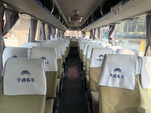 Autobús YOUTONG ZK6107 usado de alta calidad, 45 asientos, transmisión Manual diésel Euro 3, estándar de emisión, venta de China - Product Image 4