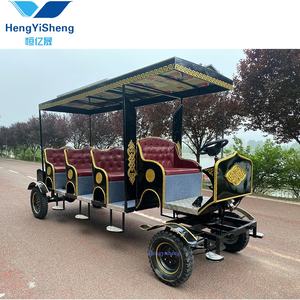 Chariot <span class=keywords><strong>Cendrillon</strong></span> électrique sans cheval le plus magique et majestueux pour les visites <span class=keywords><strong>dans</strong></span> les grands parcs à 4 roues - Product Image 2