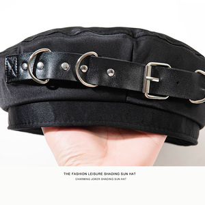 Baret jaring merah wanita, lingkar kepala besar mode awal musim gugur bagian tipis untuk pemandangan kasual dan luar ruangan 2022 - Product Image 3