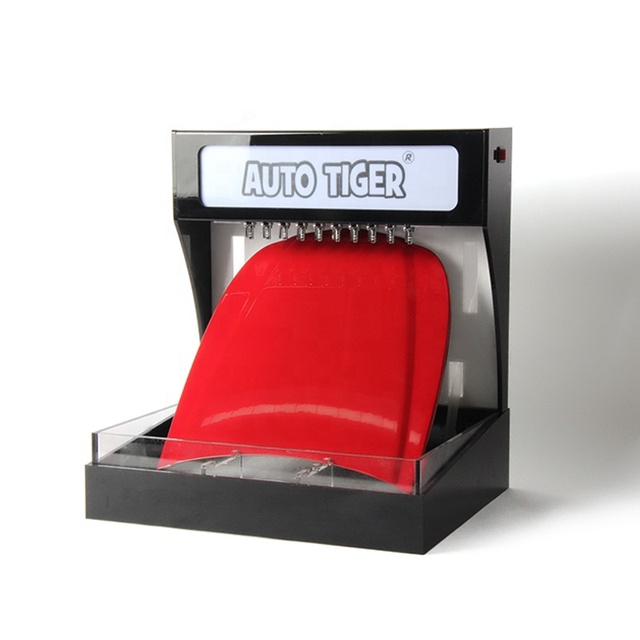 AUTO TIGER Red Car Nano Ceramic Coating Showcase Tester Display for Detailing