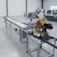 Medidor Motorizado CNC para Sierra de Corte de Perfiles de Aluminio, Sistema de Alimentación con Posicionamiento Digital