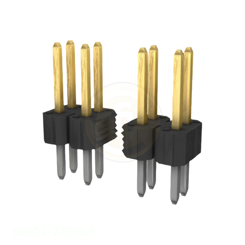 Rectangular Connector Header Original FLEXIBLE BOARD STACKING HEADER W Through Hole DW-09-20-L-S-675 ...